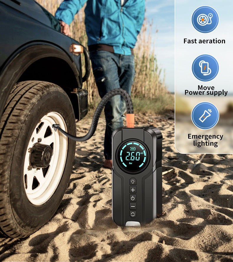 3 in 1 Car Battery Jumper Starter